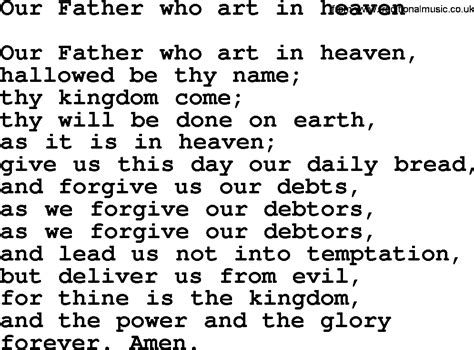 our father who art in heaven song on the importance of storytelling in literature